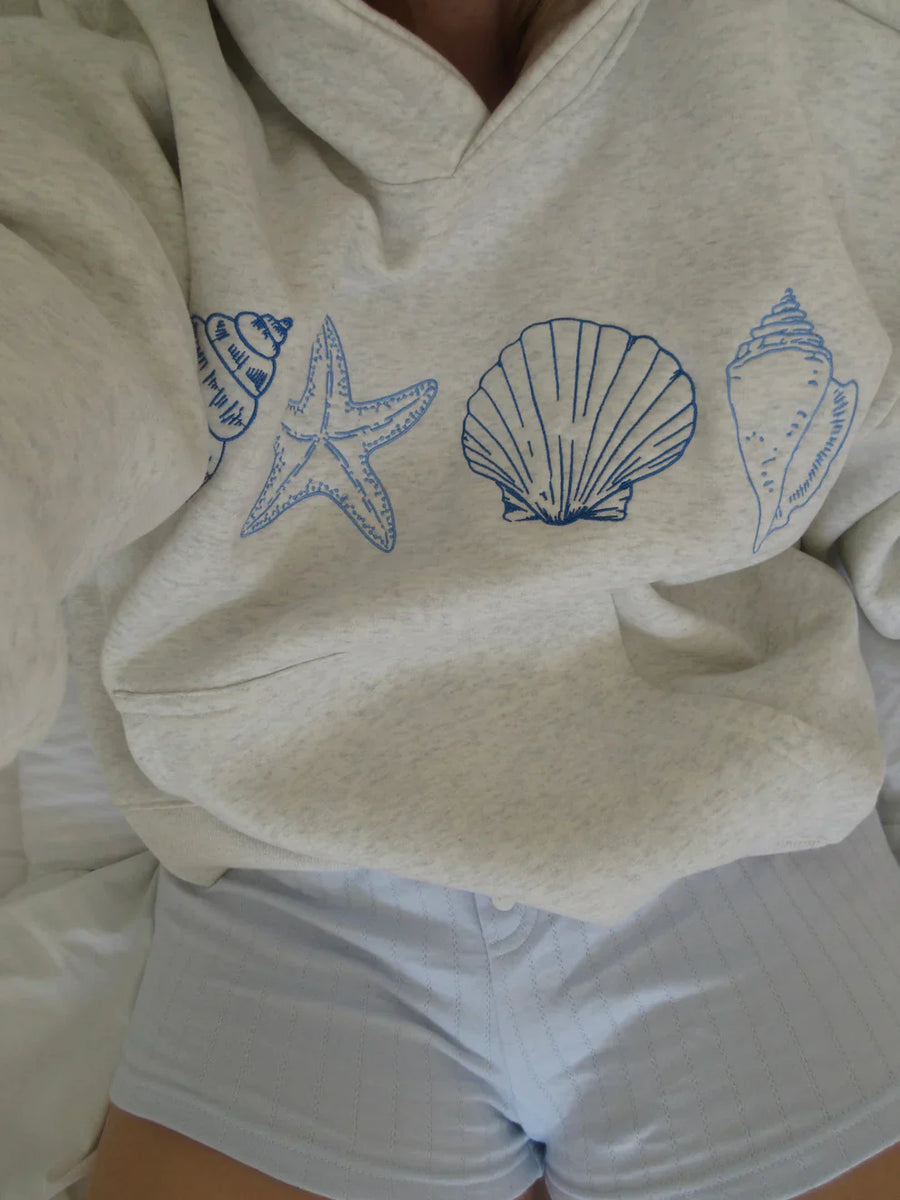 Nur heute 70 % Rabatt – Muschel-Hoodie 💕