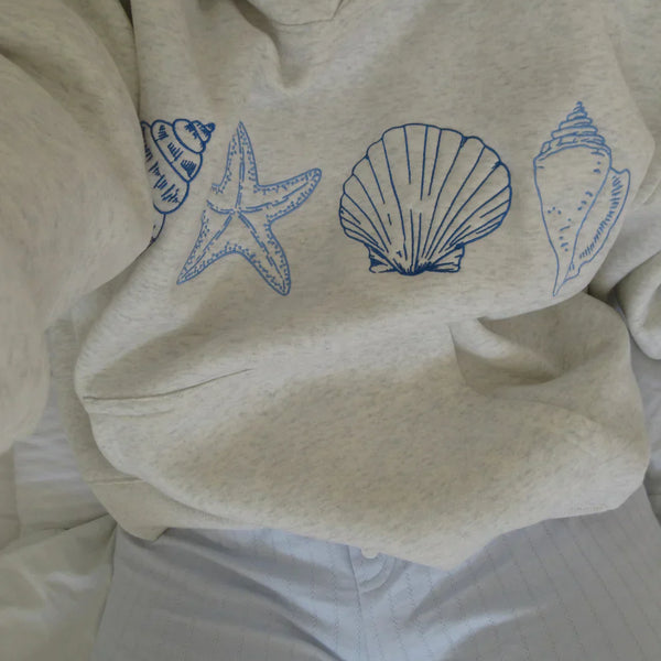 Nur heute 70 % Rabatt – Muschel-Hoodie 💕