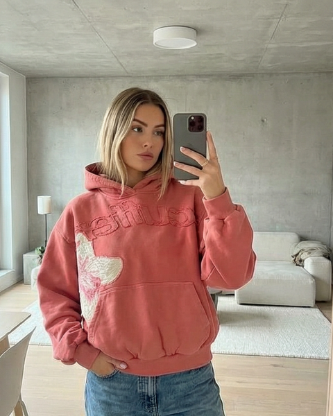 -70% Aujourd'hui Seulement - Sweat à capuche Scuffers Coral 💕