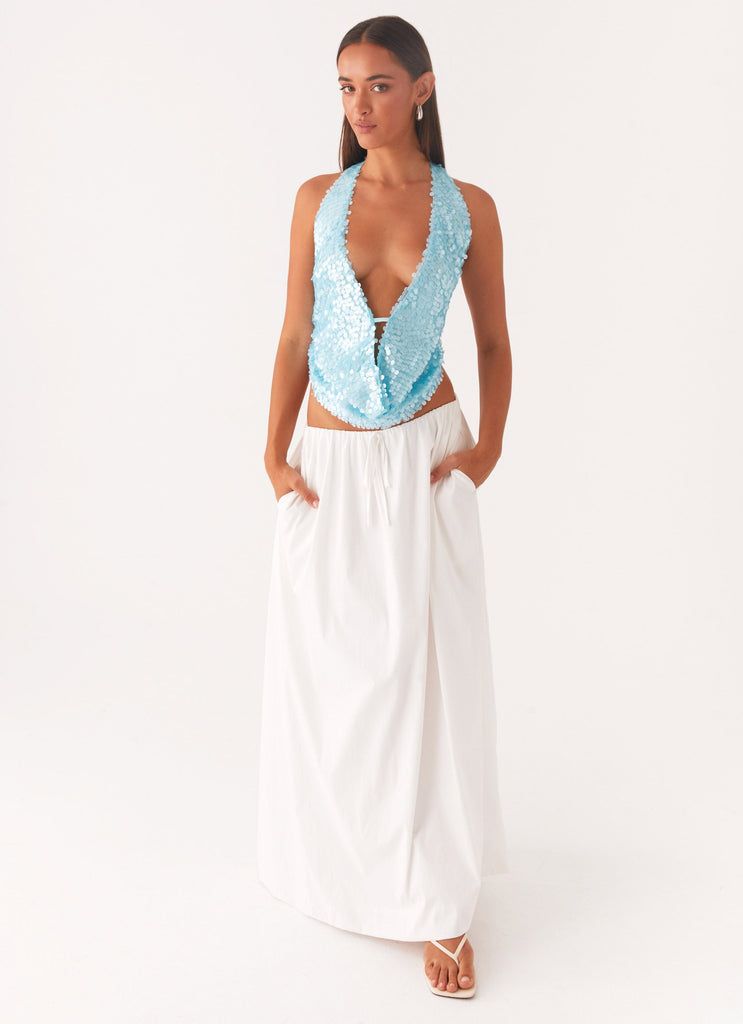 Get 1+1 Free Rio Dreams Cowl Neck Halter Top