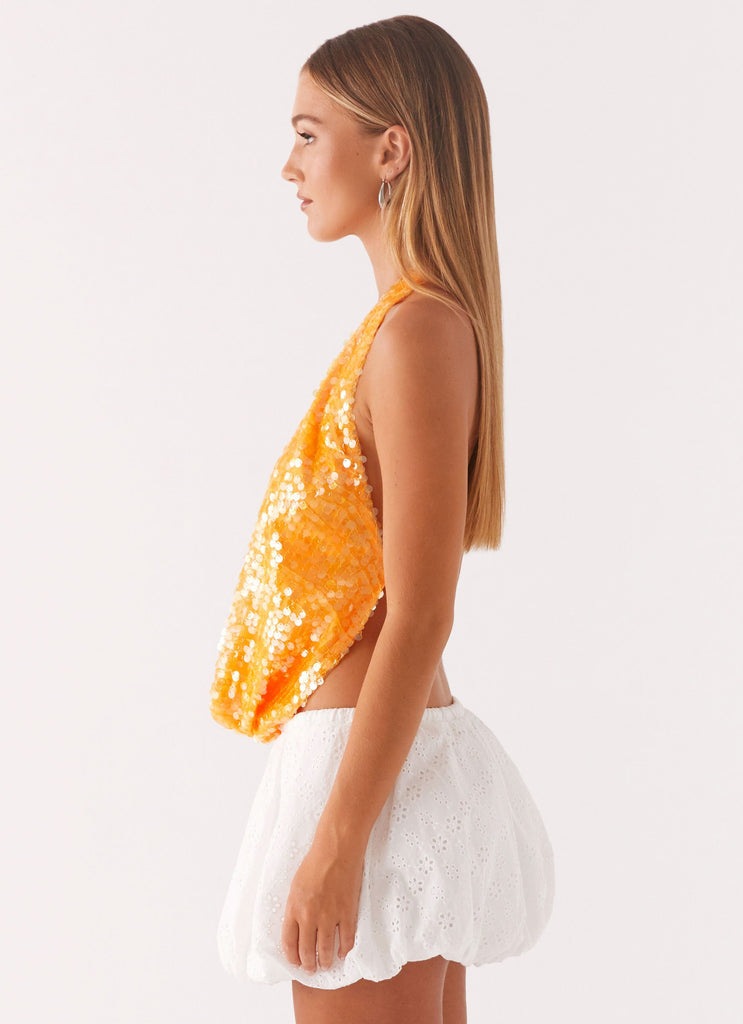 Get 1+1 Free Rio Dreams Cowl Neck Halter Top