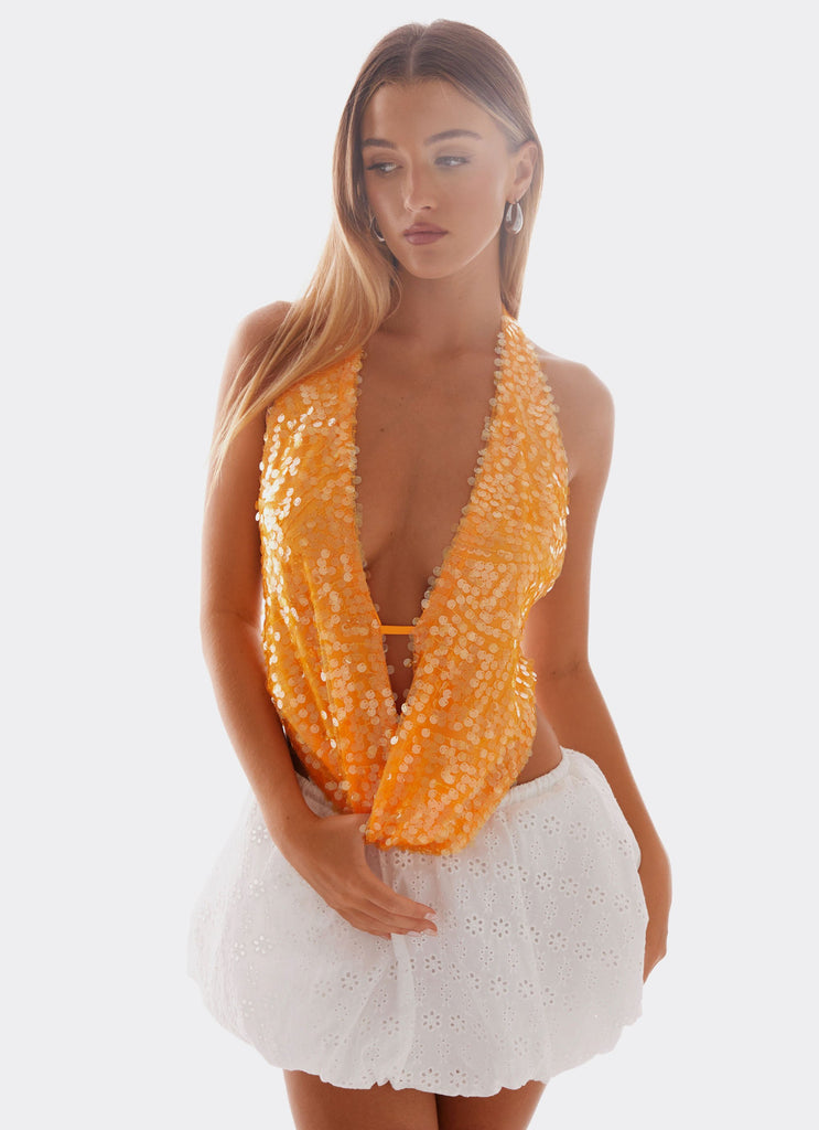 Get 1+1 Free Rio Dreams Cowl Neck Halter Top