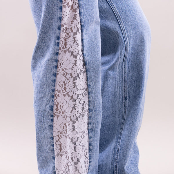 The Viral Lace BBL Jeans - 50% Off Today Only 🍑