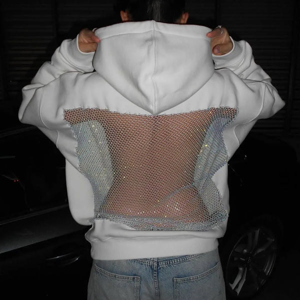Get 70% Off Only Today - Transparent Back Hoodie 💕