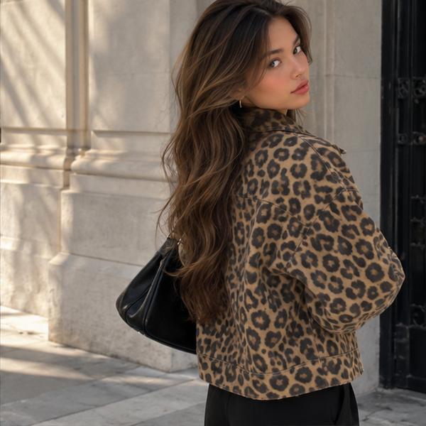 Kaia Leopard Jacket