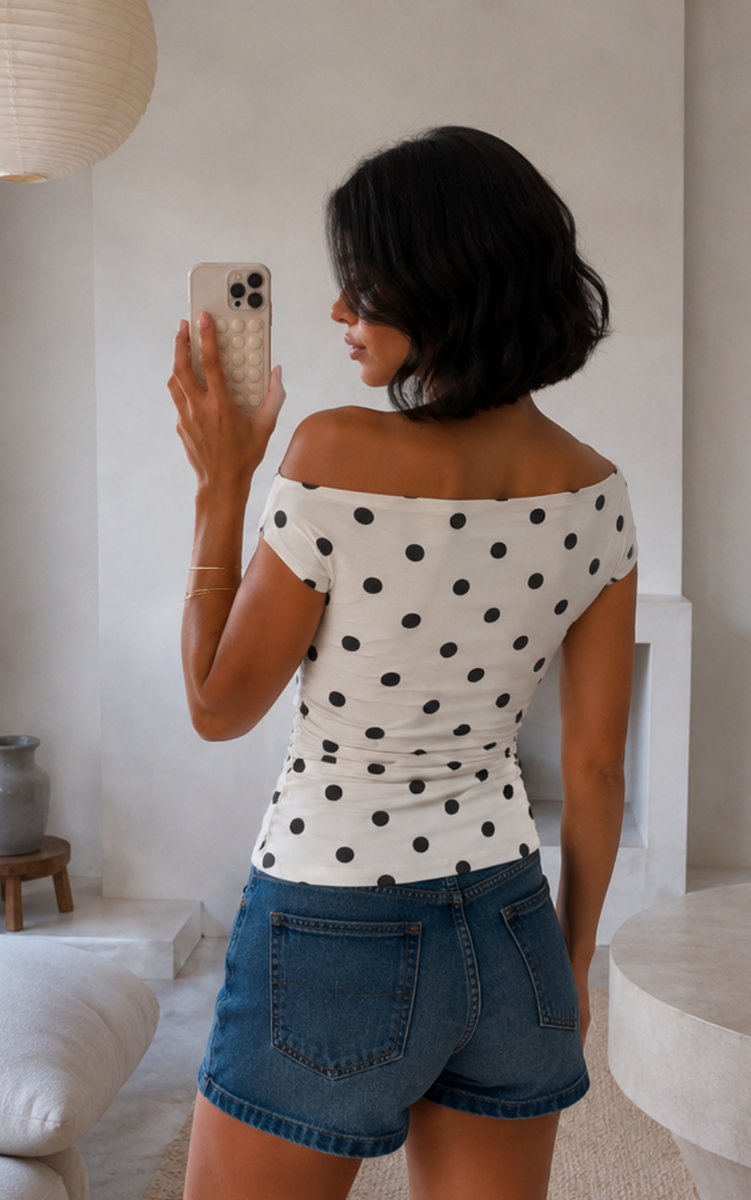 The Loraya Polka Top