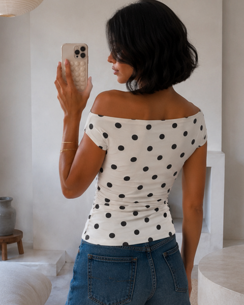 The Loraya Polka Top