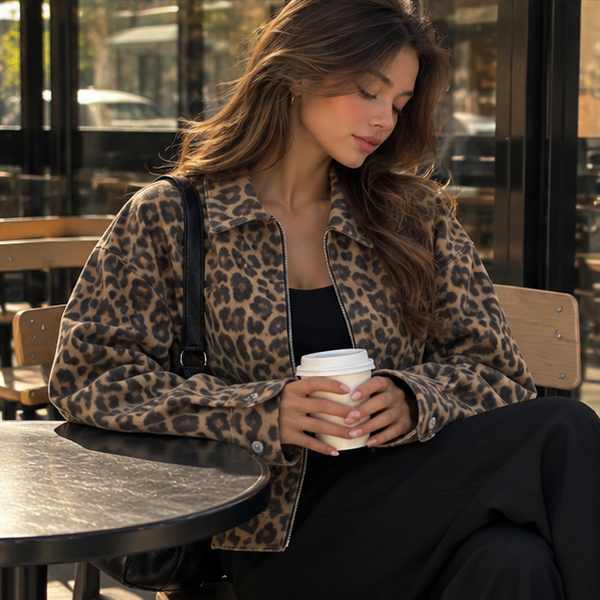 Kaia Leopard Jacket