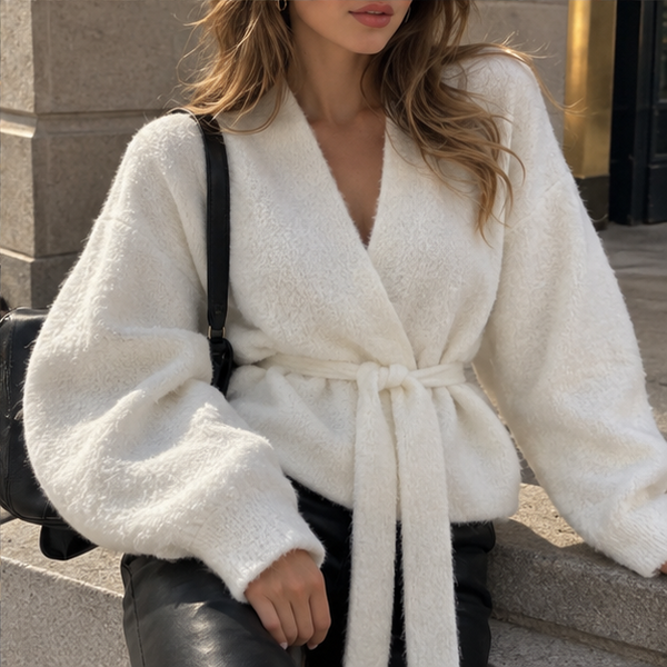 Elena Wrap Sweater